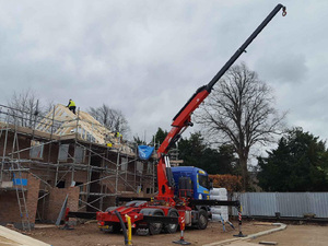 Fitting of roof trusses in Nottingham